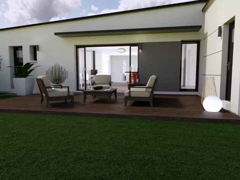 Maison neuve, 90 m² - Tauxigny-Saint-Bauld (37310)