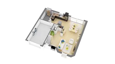 Maison neuve, 79 m²