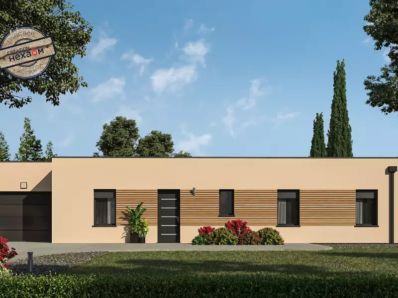 Maison neuve, 120 m² - Saint-Martin-aux-Chartrains (14130)