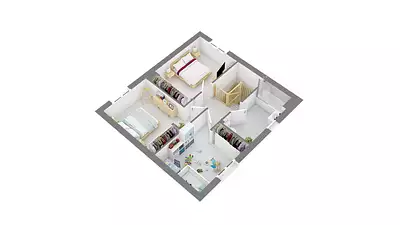 Maison neuve, 85 m²