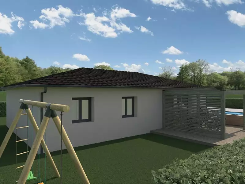 Maison neuve, 100 m² - Sandrans (01400)
