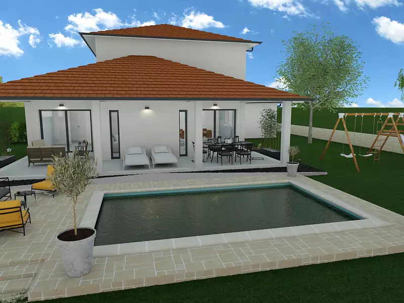 Maison neuve, 133 m² - La Côte-Saint-André (38260)
