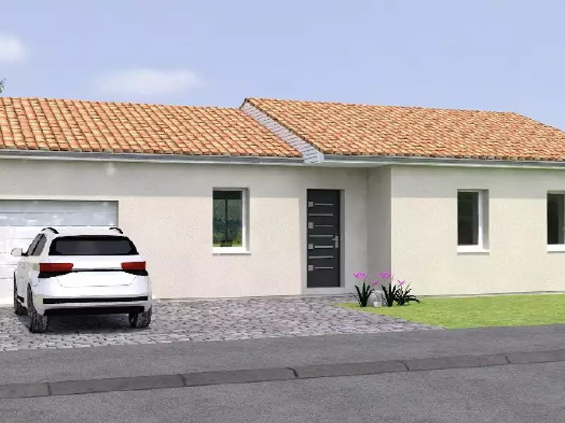 Maison neuve, 89 m² - Saint-Macaire-en-Mauges (49450)