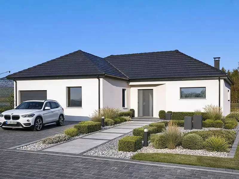 Maison neuve, 92,38 m² - Compiègne (60200)