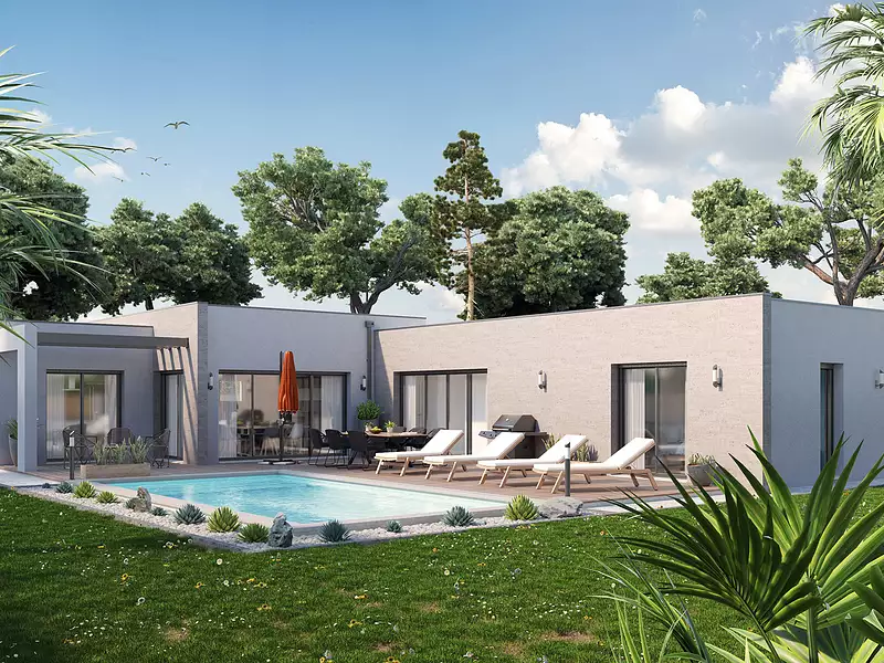 Maison neuve, 135 m² - Cadaujac (33140)
