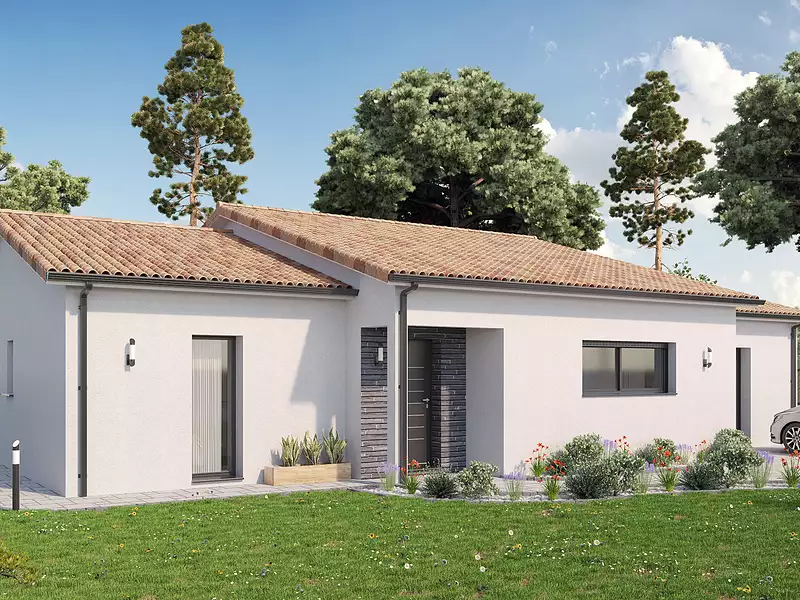 Maison neuve, 123 m² - Arès (33740)