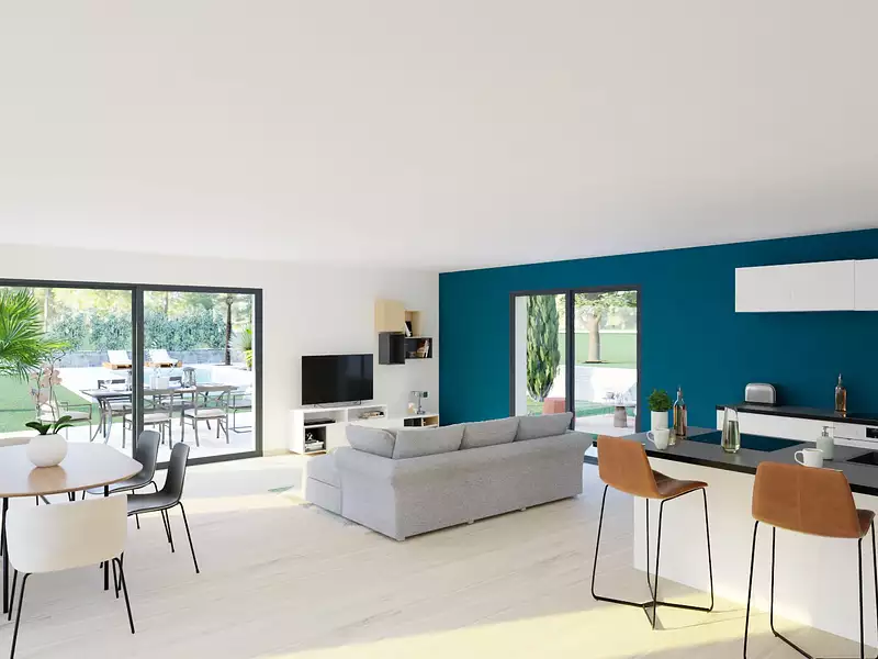Maison neuve, 140 m² - Villeneuve (01480)