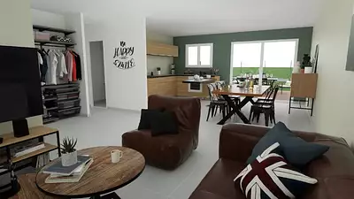 Maison neuve, 100 m²