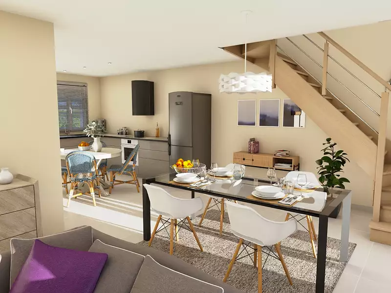 Maison neuve, 70,28 m² - Lison (14330)