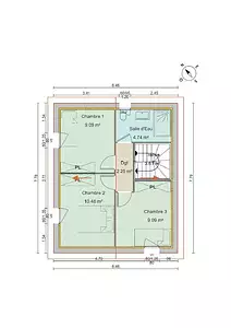 Maison neuve, 70 m²