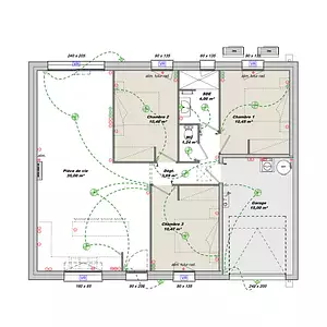 Maison neuve, 75 m²