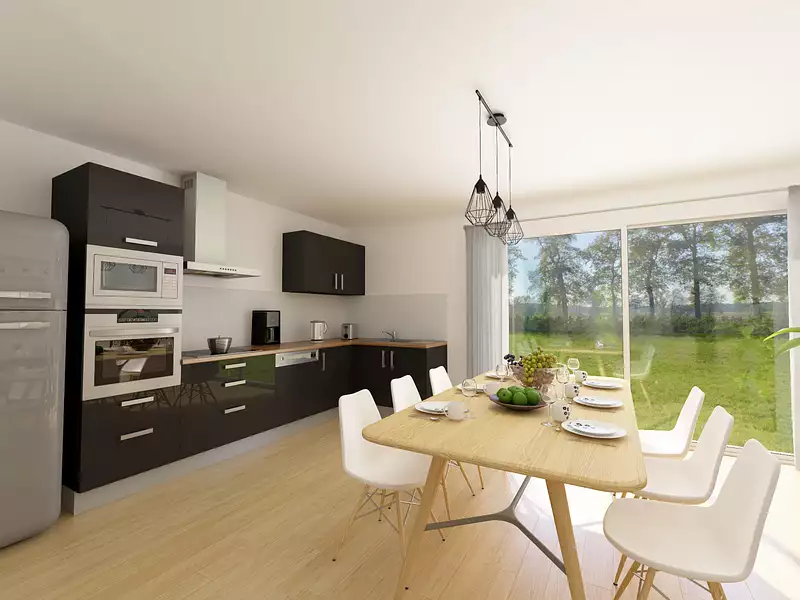Maison neuve, 99 m² - Loches (37600)