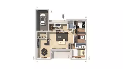 Maison neuve, 119 m²