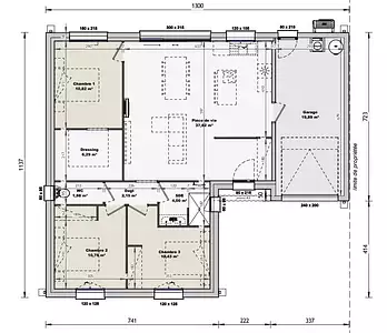 Maison neuve, 84 m²