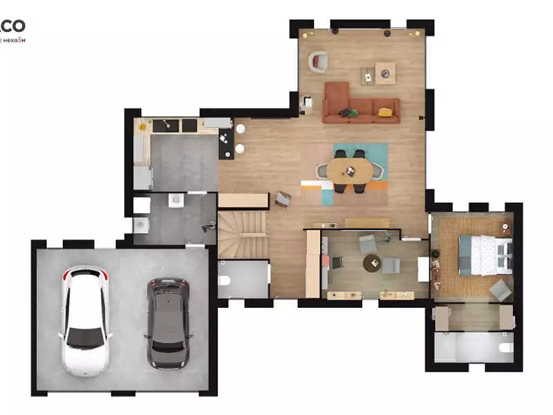 Maison neuve, 156 m² - Sauchay (76630)