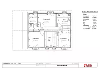 Maison neuve, 99 m²