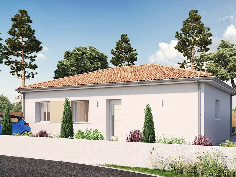 Maison neuve, 75 m² - Vielle-Saint-Girons (40560)