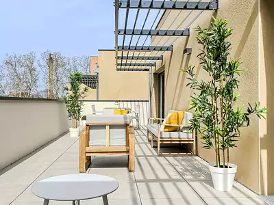 Dernier 4 pièces en dernier étage