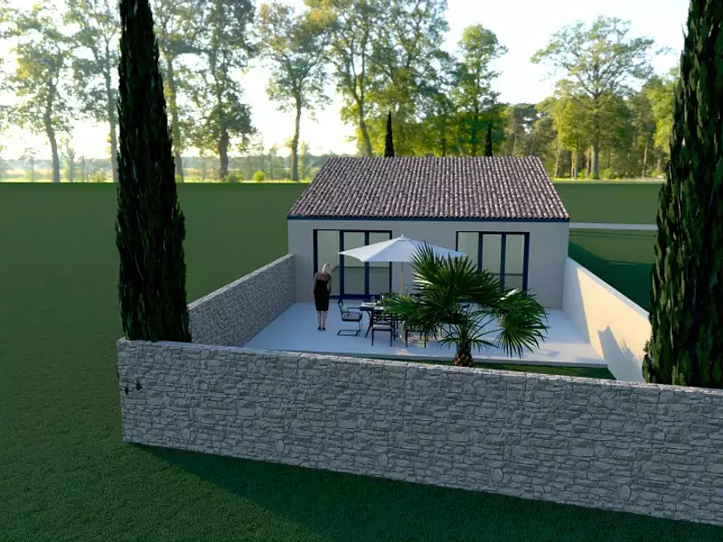 Maison neuve, 65 m² - Ventenac-en-Minervois (11120)