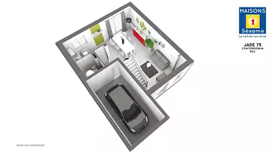 Maison neuve, 74 m²