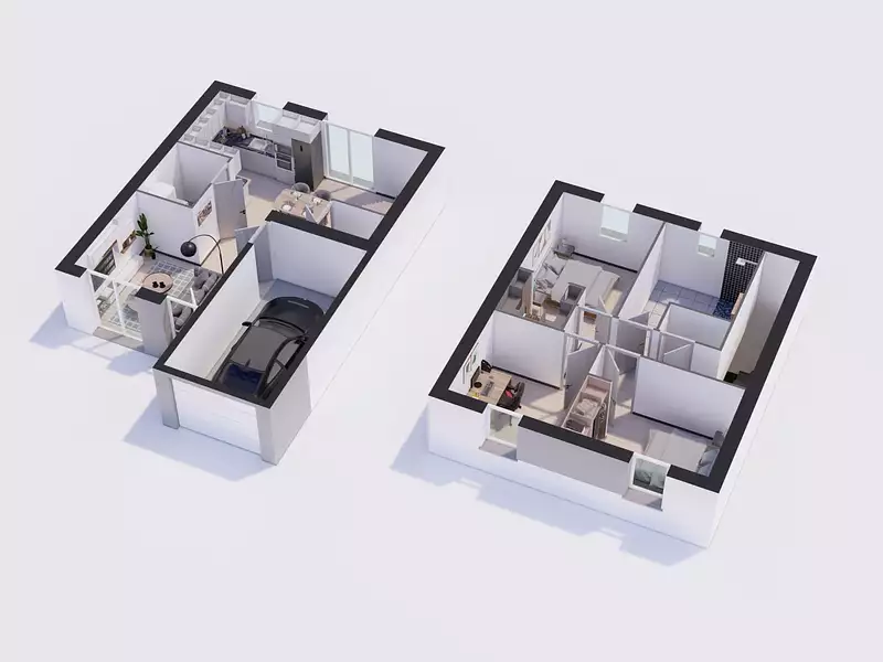 Maison neuve, 80 m² - Vandières (54121)