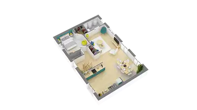 Maison neuve, 114,55 m²