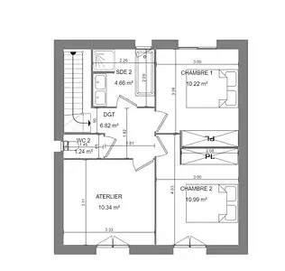 Maison neuve, 165 m²