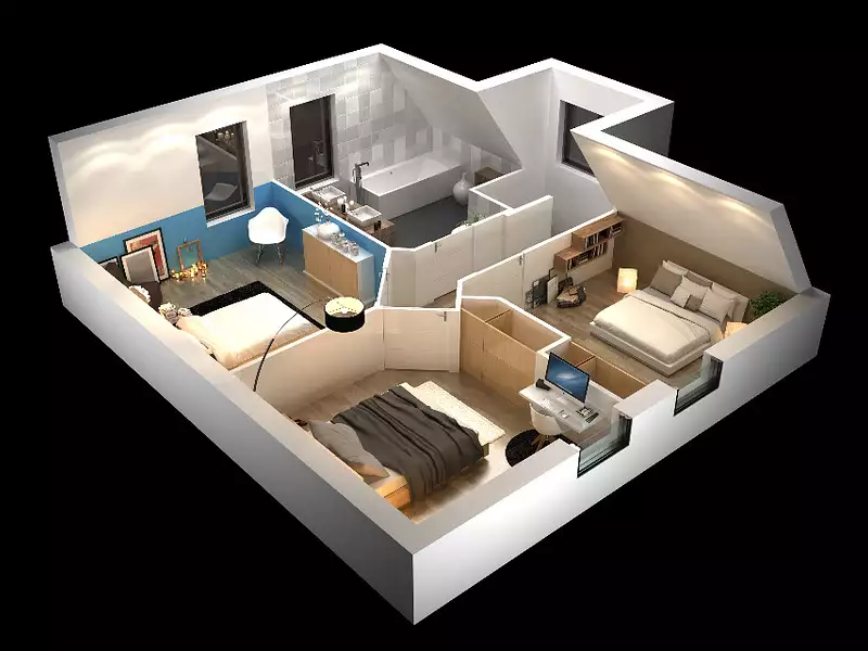 Maison neuve, 99 m² - Benfeld (67230)