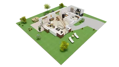 Maison neuve, 124,92 m²