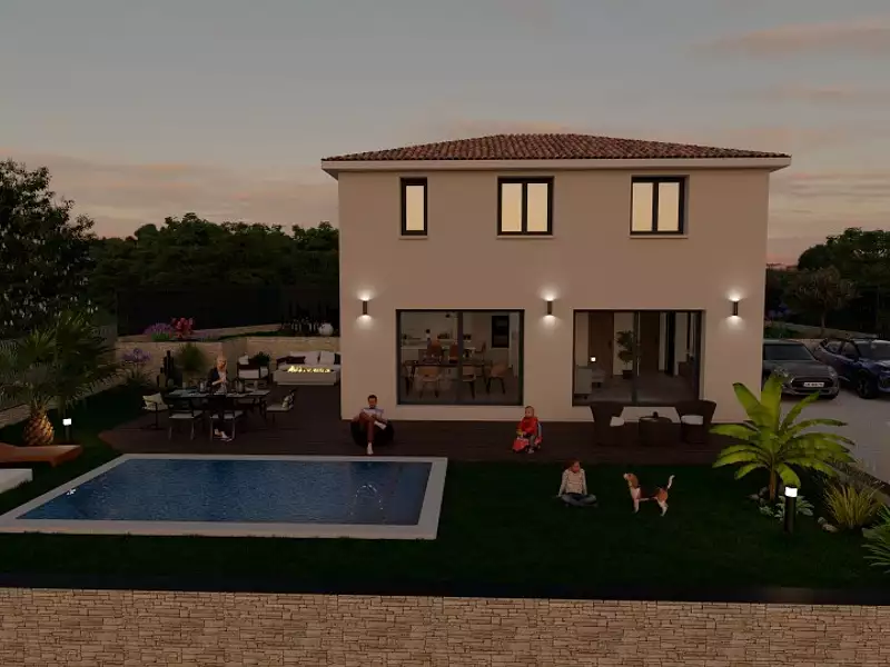 Maison neuve, 100 m² - Grasse (06130)