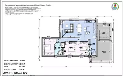 Maison neuve, 95 m²