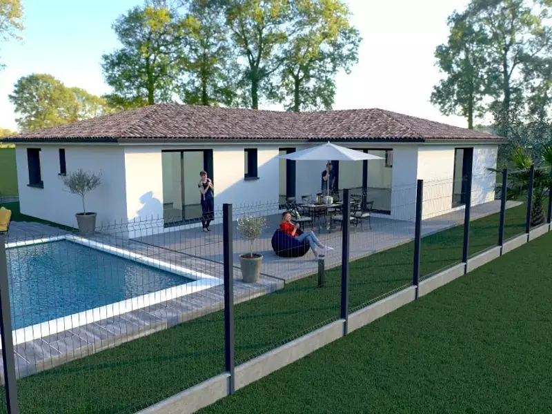 Maison neuve, 100 m² - Trèbes (11800)