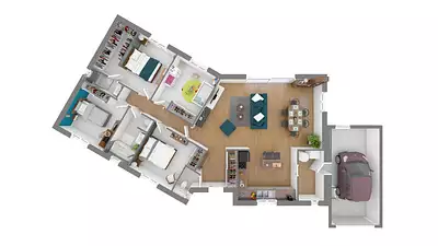 Maison neuve, 103 m²