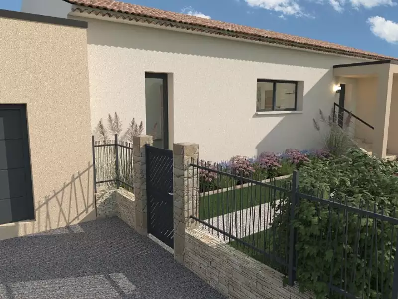 Maison neuve, 120 m² - Castillon-du-Gard (30210)