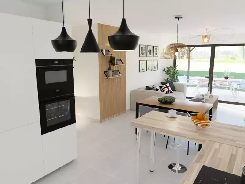 Maison neuve, 73 m² - Vallon-Pont-d'Arc (07150)