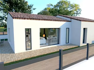 Maison neuve, 93 m²