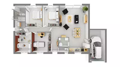 Maison neuve, 105 m²