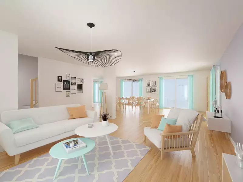 Maison neuve, 113 m² - Coucy-le-Château-Auffrique (02380)