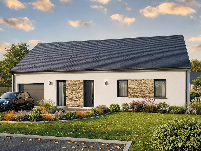 Maison neuve, 92 m² - La Baule-Escoublac (44500)