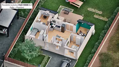 Maison neuve, 48,75 m²