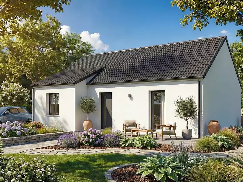 Maison neuve, 74 m² - Bourges (18000)