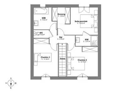 Maison neuve, 98 m²