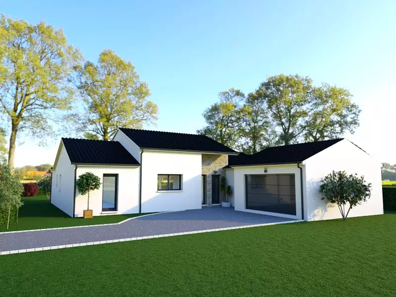 Maison neuve, 118 m² - Le Palais-sur-Vienne (87410)