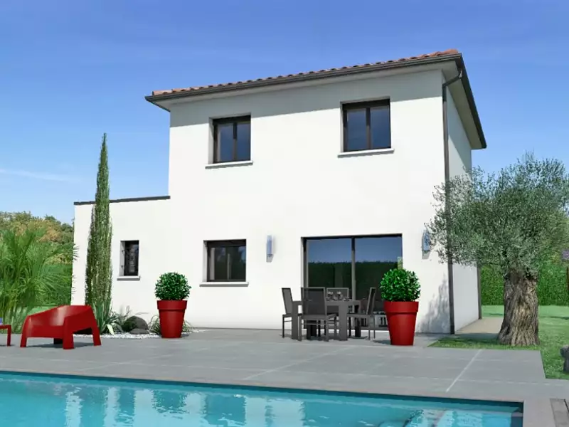 Maison neuve, 90 m² - Marseillan (34340)
