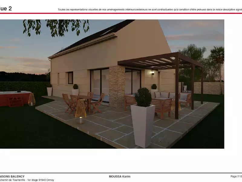 Maison neuve, 100 m² - Gometz-la-Ville (91400)