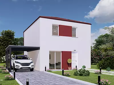 Maison neuve, 90 m²