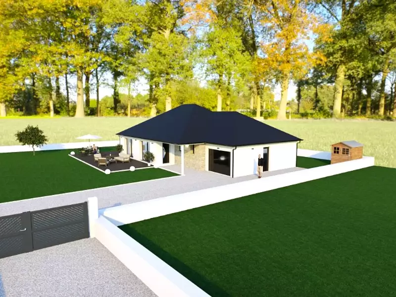 Maison neuve, 110 m² - Bayeux (14400)