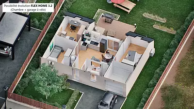 Maison neuve, 48,75 m²