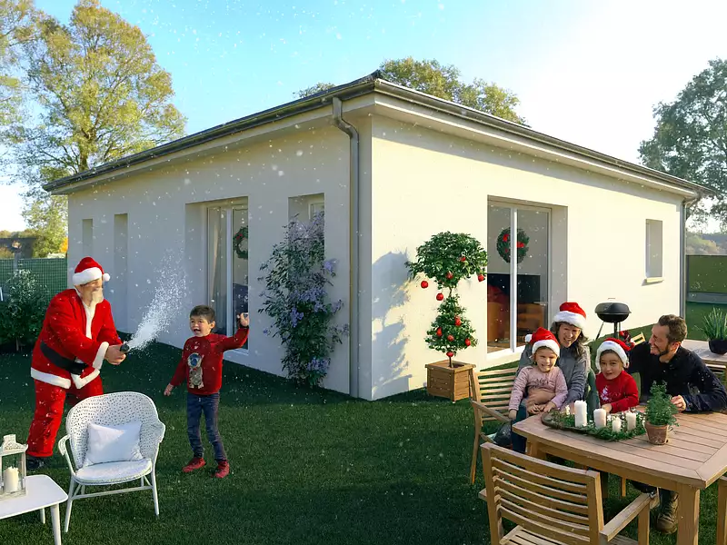 Maison neuve, 105 m² - Jujurieux (01640)