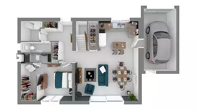 Maison neuve, 112 m²